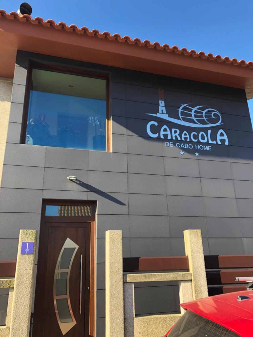 Caracola de Cabo Home Hío Exterior foto
